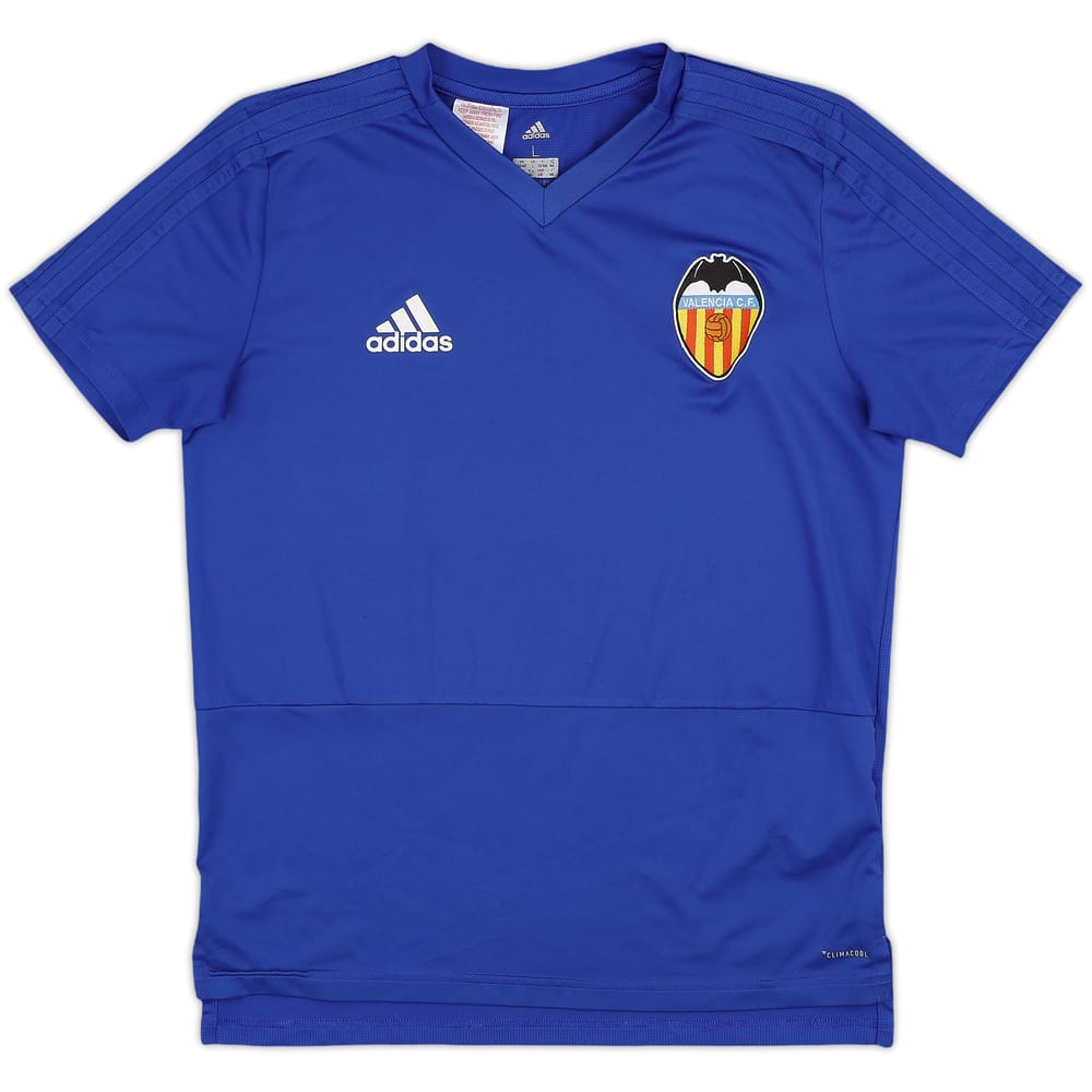 2018-19 Valencia adidas Training Shirt - 9/10 - (L.Boys)
