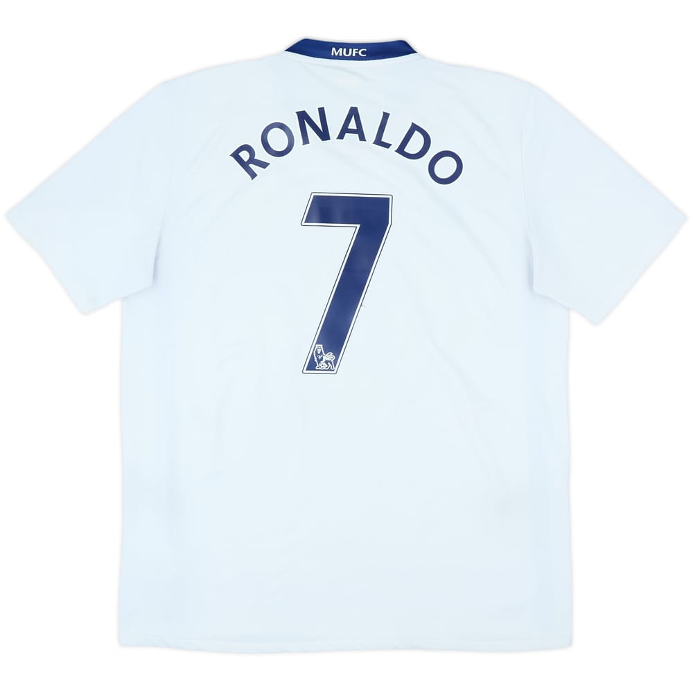 2008-10 Manchester United Away Shirt Ronaldo #7 - 6/10 - (L)