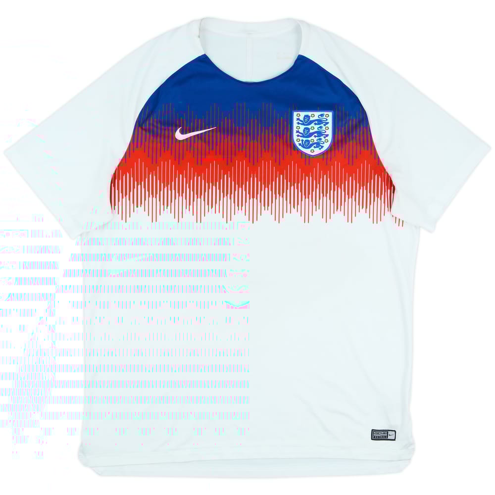 2018-19 England Nike Training Shirt - 7/10 - (XXL)