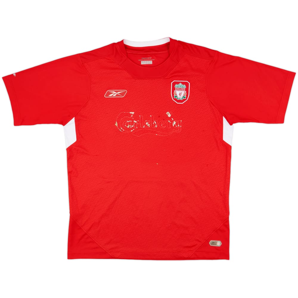 2004-06 Liverpool Home Shirt - 3/10 - (L)