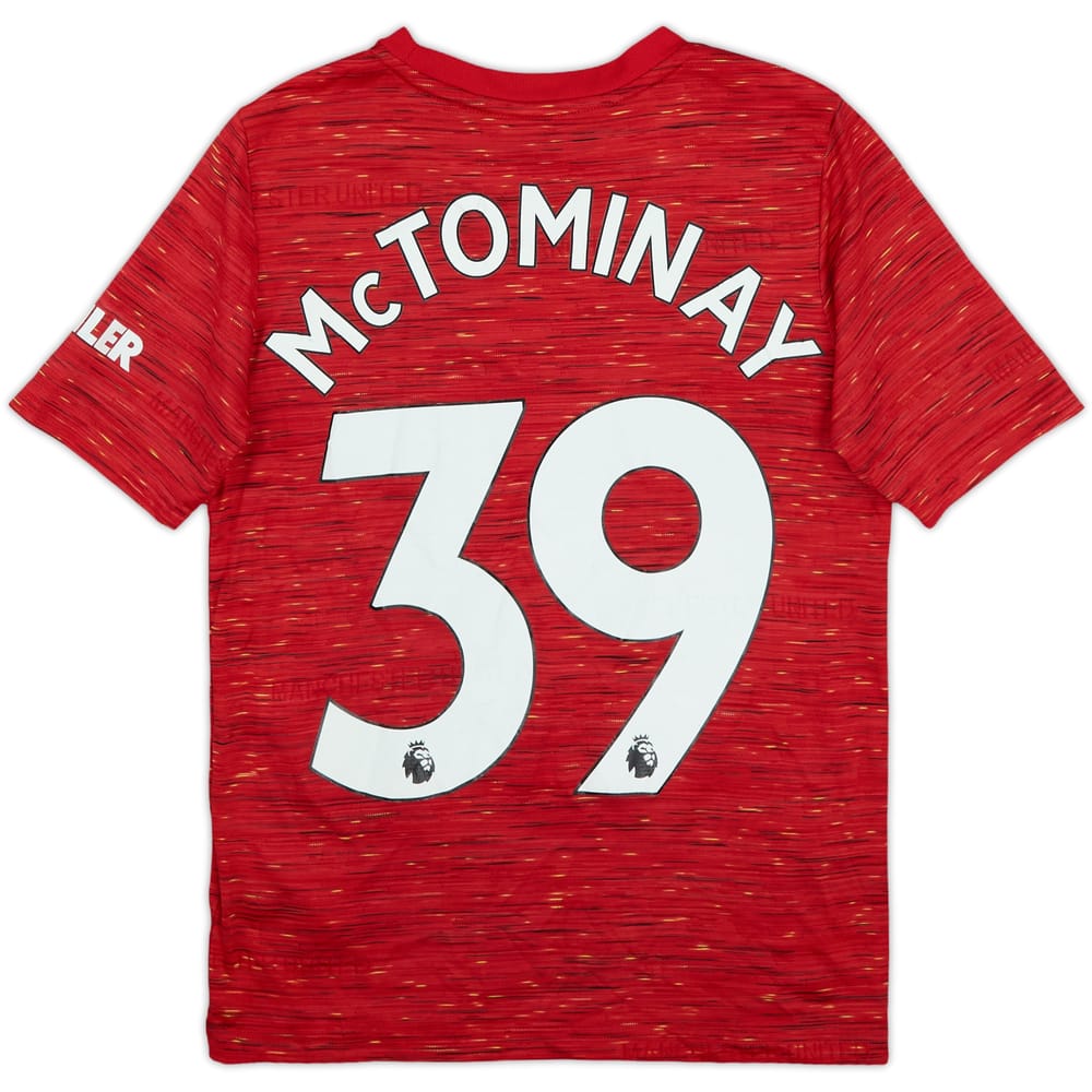 2020-21 Manchester United Home Shirt McTominay #39 - 7/10 - (M.Boys)