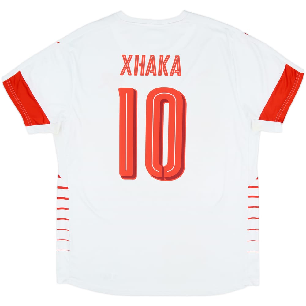 2016-17 Switzerland Away Shirt Xhaka #10 - 7/10 - (L)