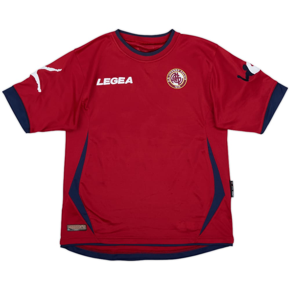 2010-11 Livorno Legea Training Shirt - 9/10 - (S)