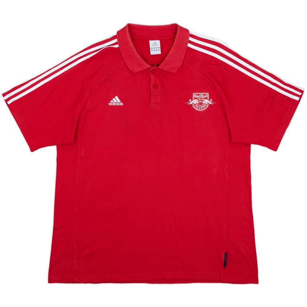 2007-08 Red Bull Salzburg adidas Polo Shirt - 9/10 - (XL)