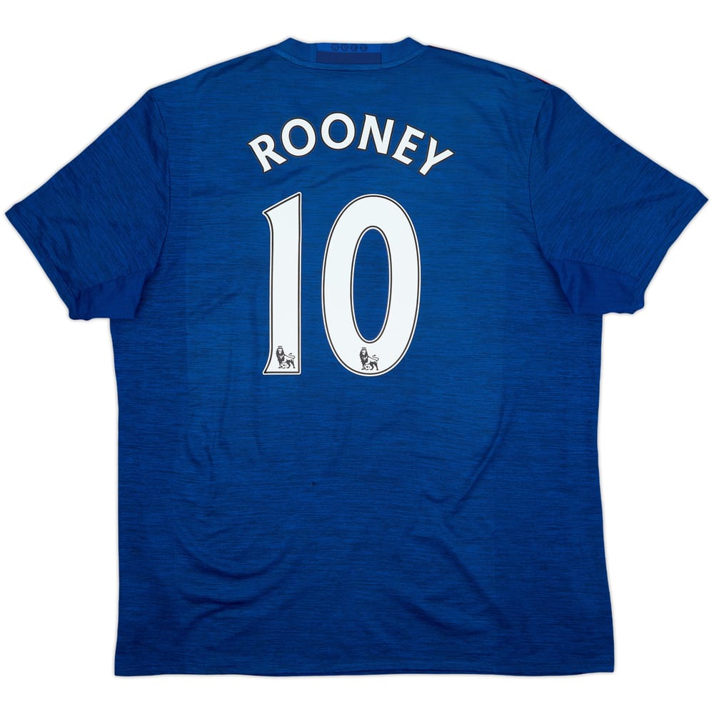 2016-17 Manchester United Away Shirt Rooney #10 - 6/10 - (XL)