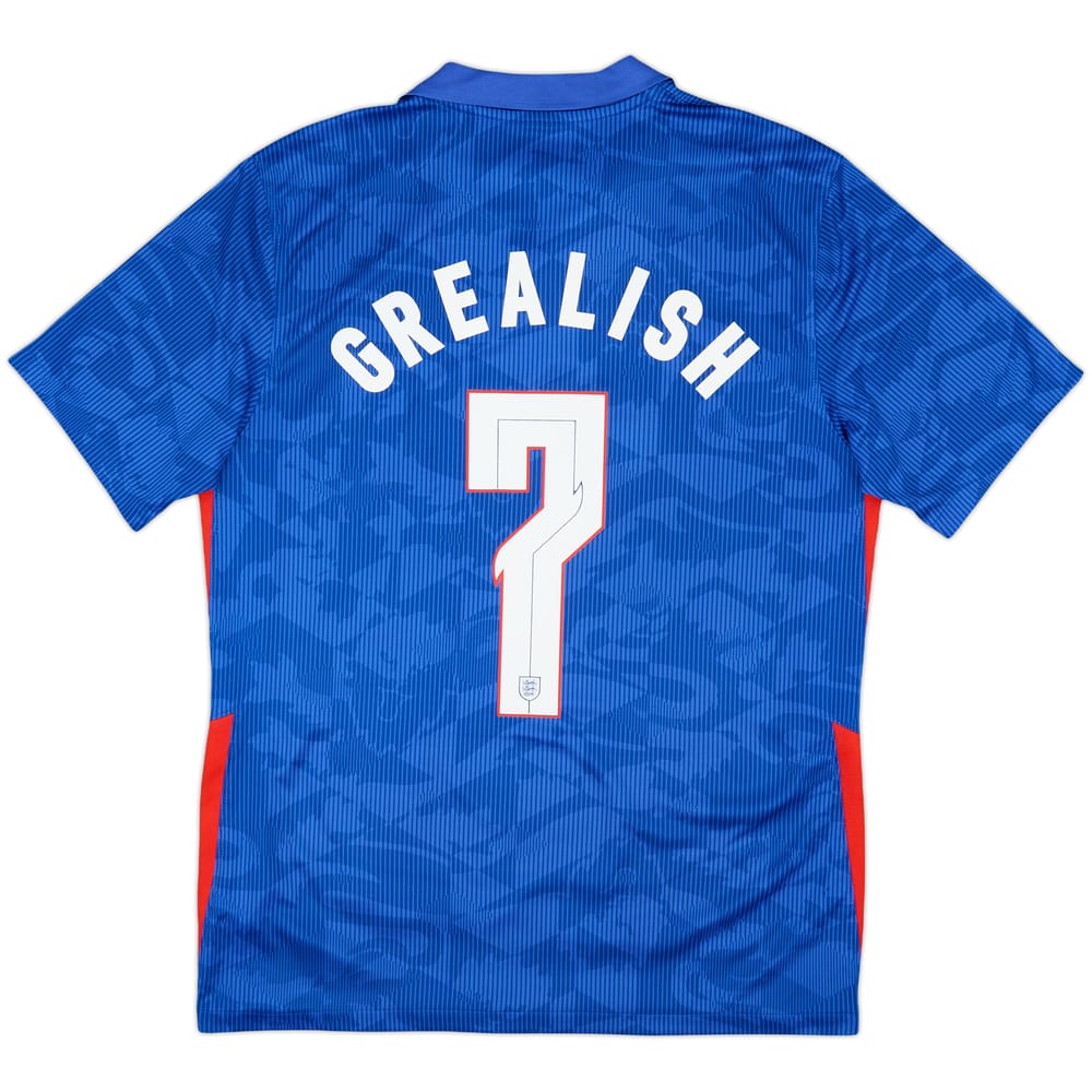 2020-21 England Away Shirt Grealish #7 - 8/10 - (M)