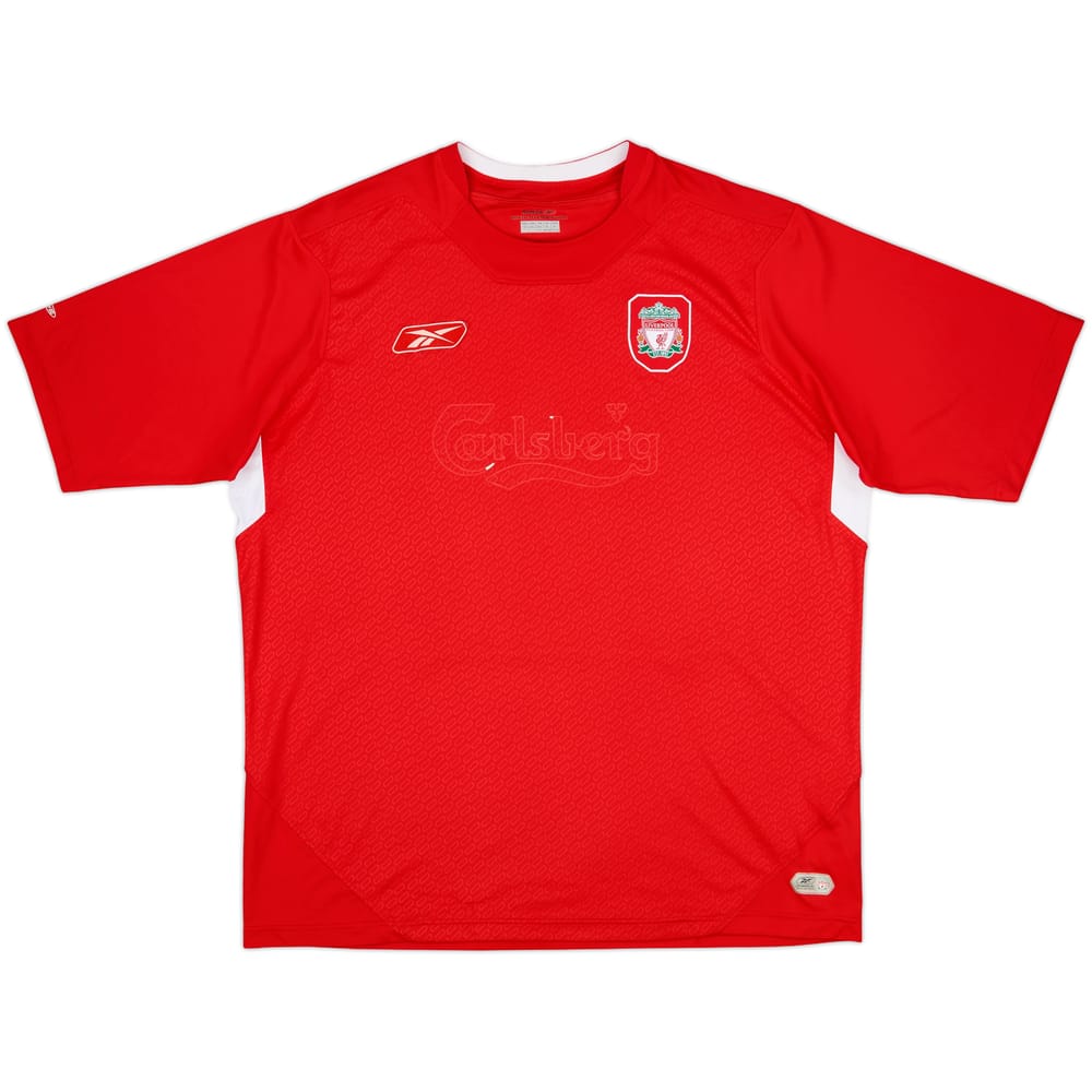 2004-06 Liverpool Home Shirt - 3/10 - (XL)