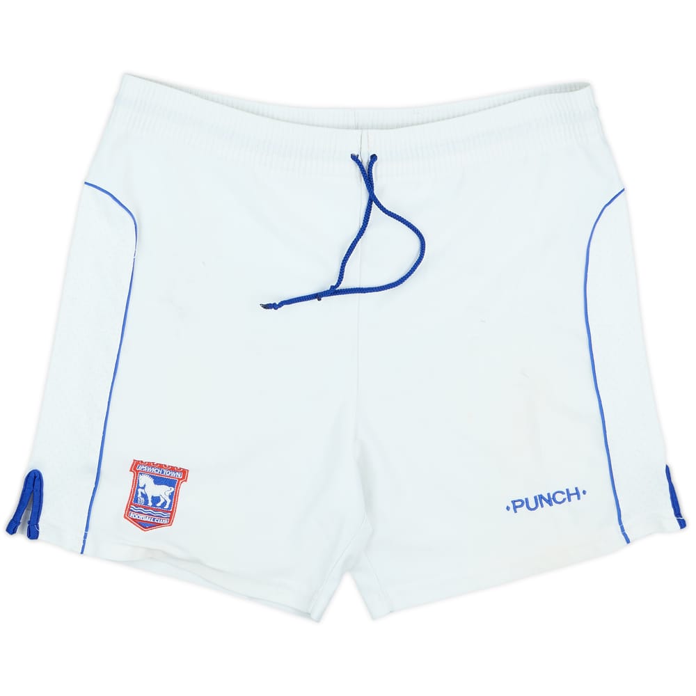2001-02 Ipswich Home Shorts - 5/10 - (M)