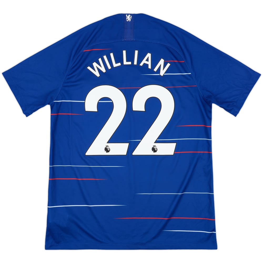 2018-19 Chelsea Home Shirt Willian #22 - 9/10 - (L)