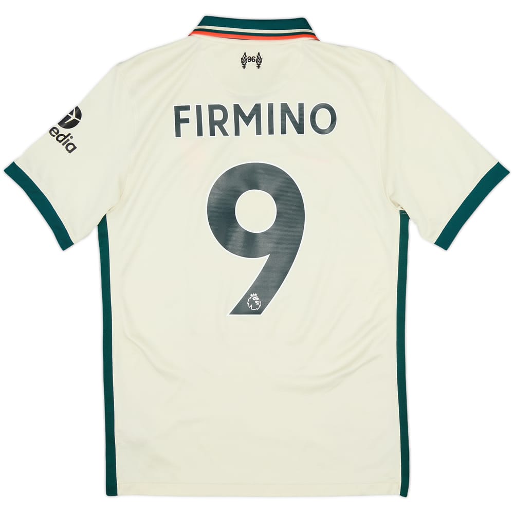 2021-22 Liverpool Away Shirt Firmino #9 - 7/10 - (S)