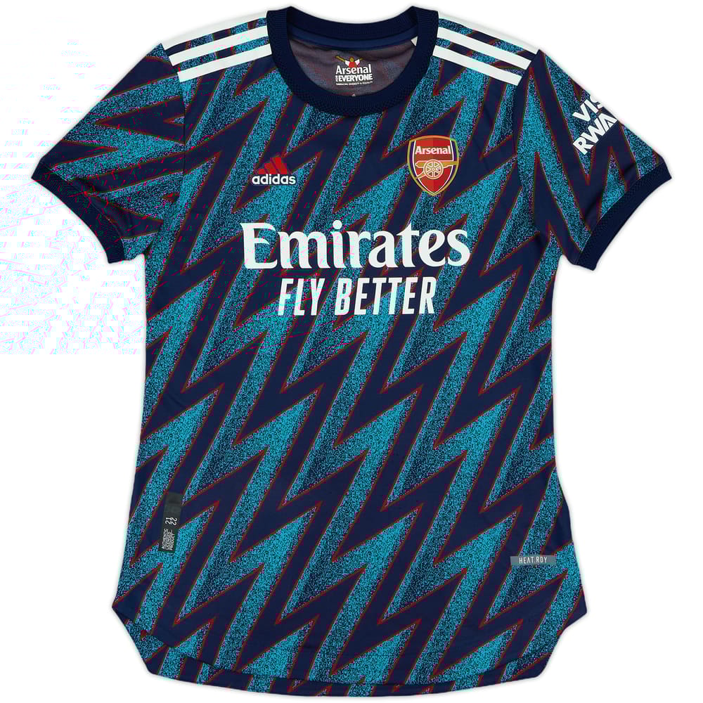 2021-22 Arsenal Authentic Third Shirt - 9/10 - (Women's XS)