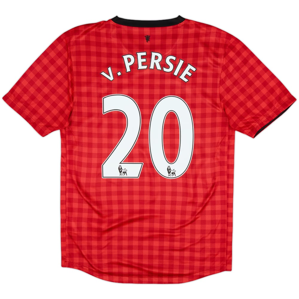 2012-13 Manchester United Home Shirt v.Persie #20 - 8/10 - (S)