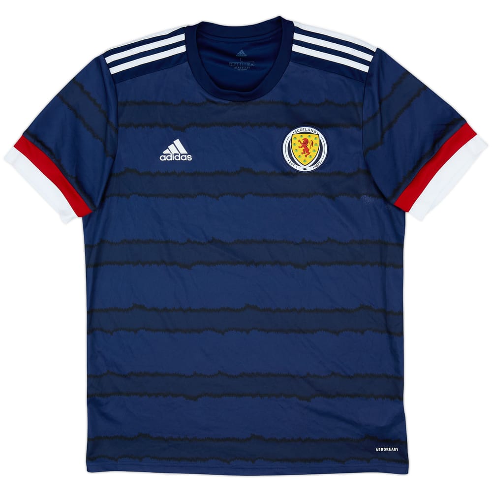 2020-22 Scotland Home Shirt - 7/10 - (L)