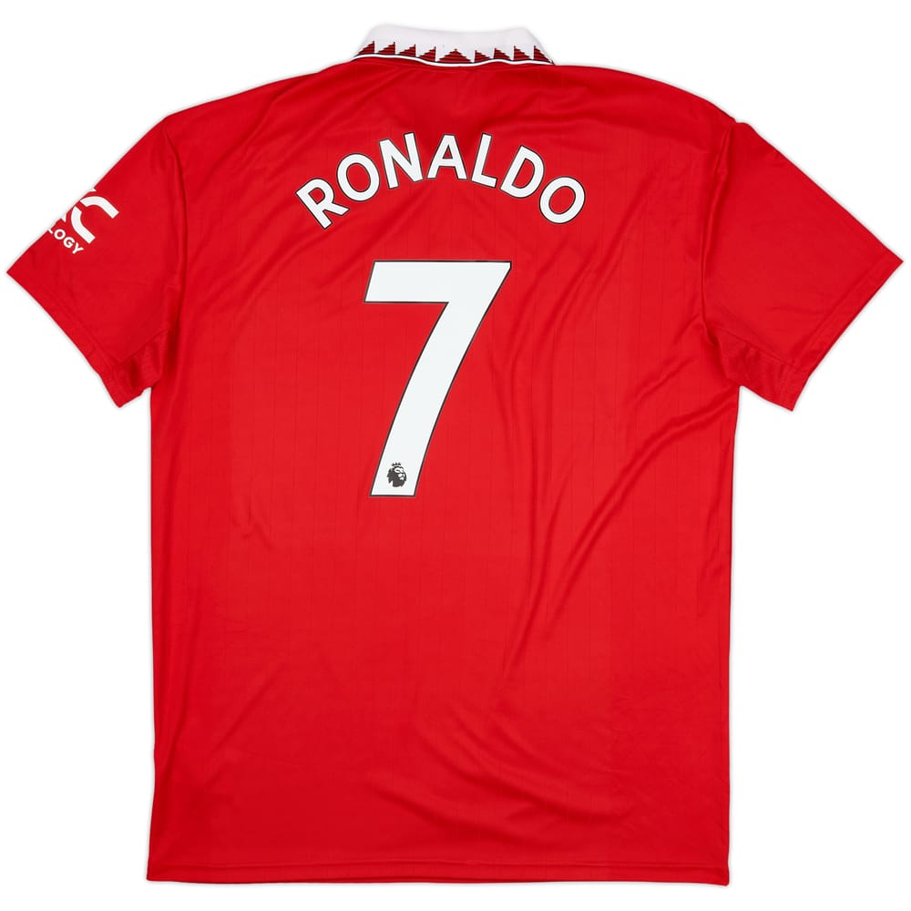 2022-23 Manchester United Home Shirt Ronaldo #7 - 8/10 - (3XL)