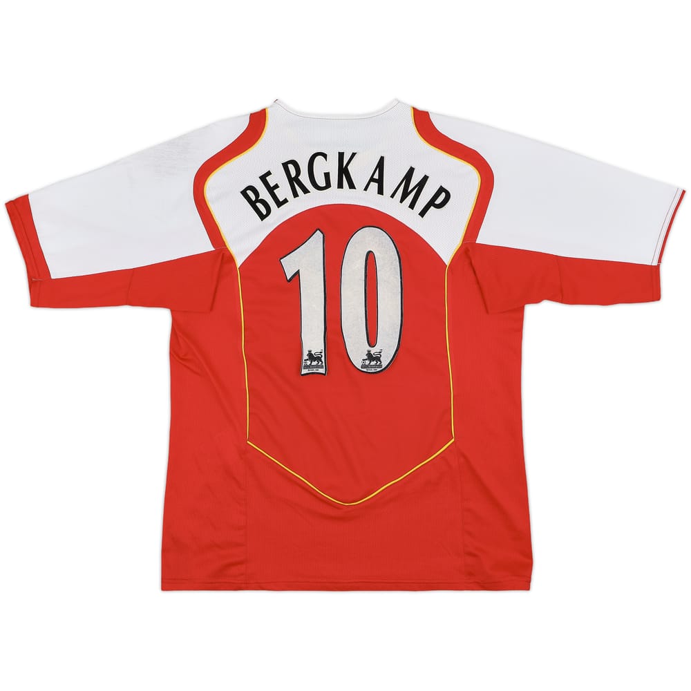 2004-05 Arsenal Home Shirt Bergkamp #10 - 8/10 - (L)