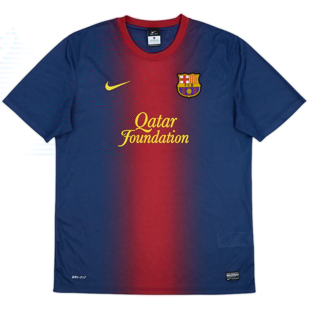 2012-13 Barcelona Basic Home Shirt - 8/10 - (L)