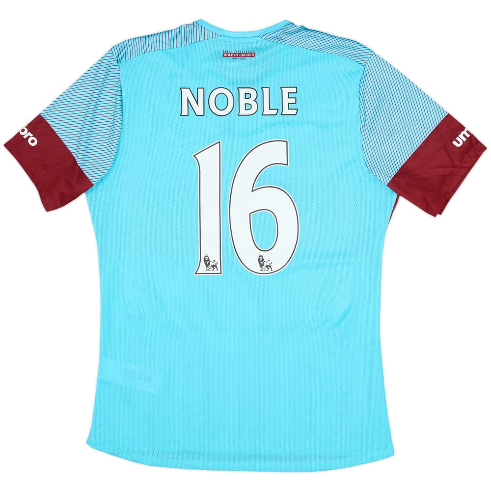 2015-16 West Ham Away Shirt Noble #16 - 8/10 - (M)