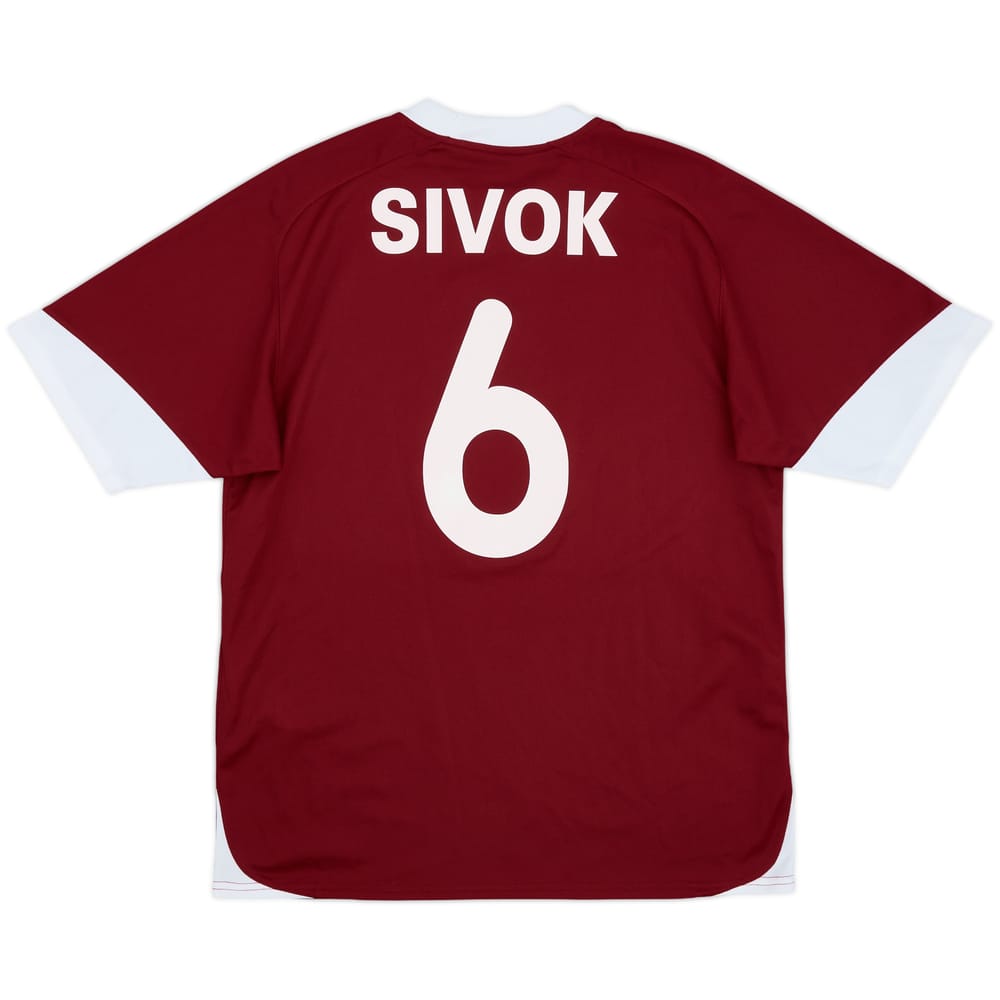 2006-07 Sparta Prague Home Shirt Sivok #6 - 8/10 - (M)