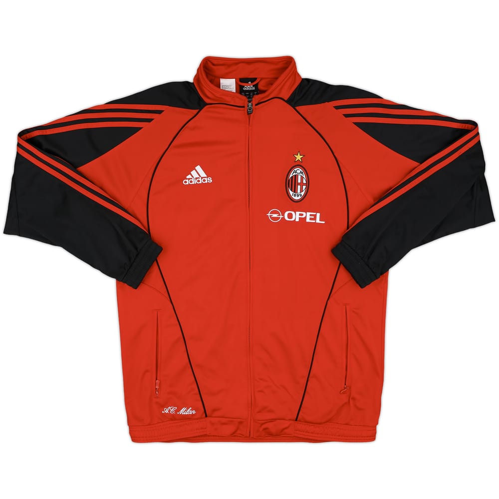 2005-06 AC Milan adidas Track Jacket - 9/10 - (M)