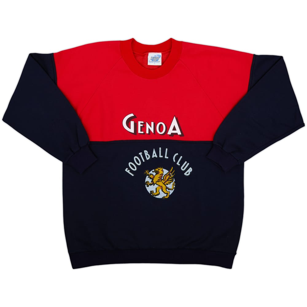 1990-91 Genoa Le Felpe dei Grandi Sweat Top - 9/10 - (L)