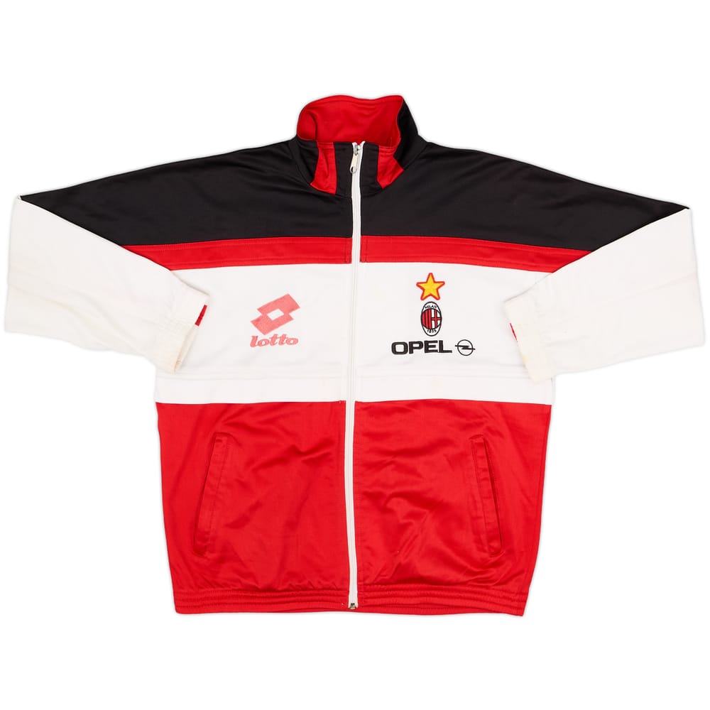 1994-95 AC Milan Lotto Track Jacket - 8/10 - (L.Boys)