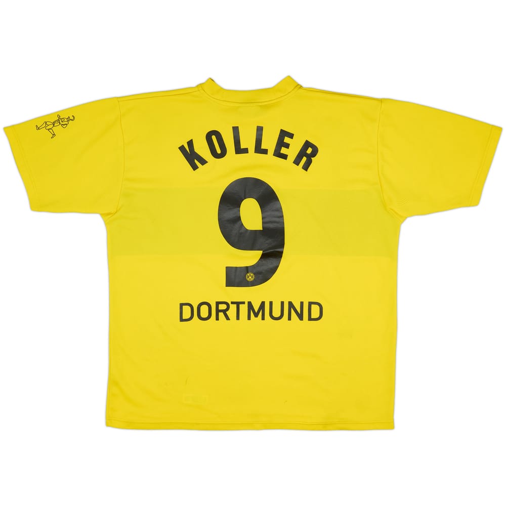 2002-03 Borussia Dortmund Home Shirt Koller #9 - 4/10 - (XL)