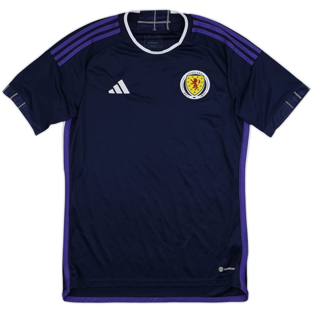 2022-23 Scotland Home Shirt - 8/10 - (M)