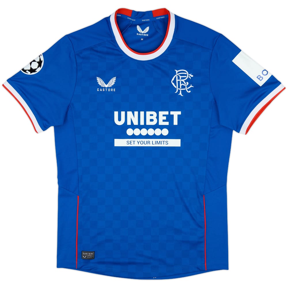 2021-22 Rangers Home Shirt - 8/10 - (M)