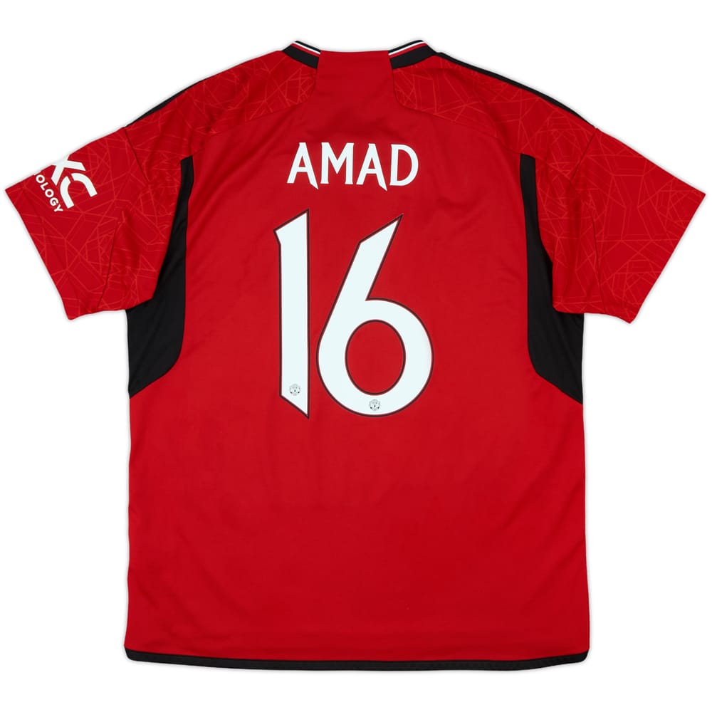 2023-24 Manchester United Home Shirt Amad #16 - 10/10 - (XL)