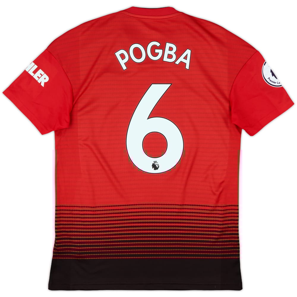 2018-19 Manchester United Home Shirt Pogba #6 - 10/10 - (S)