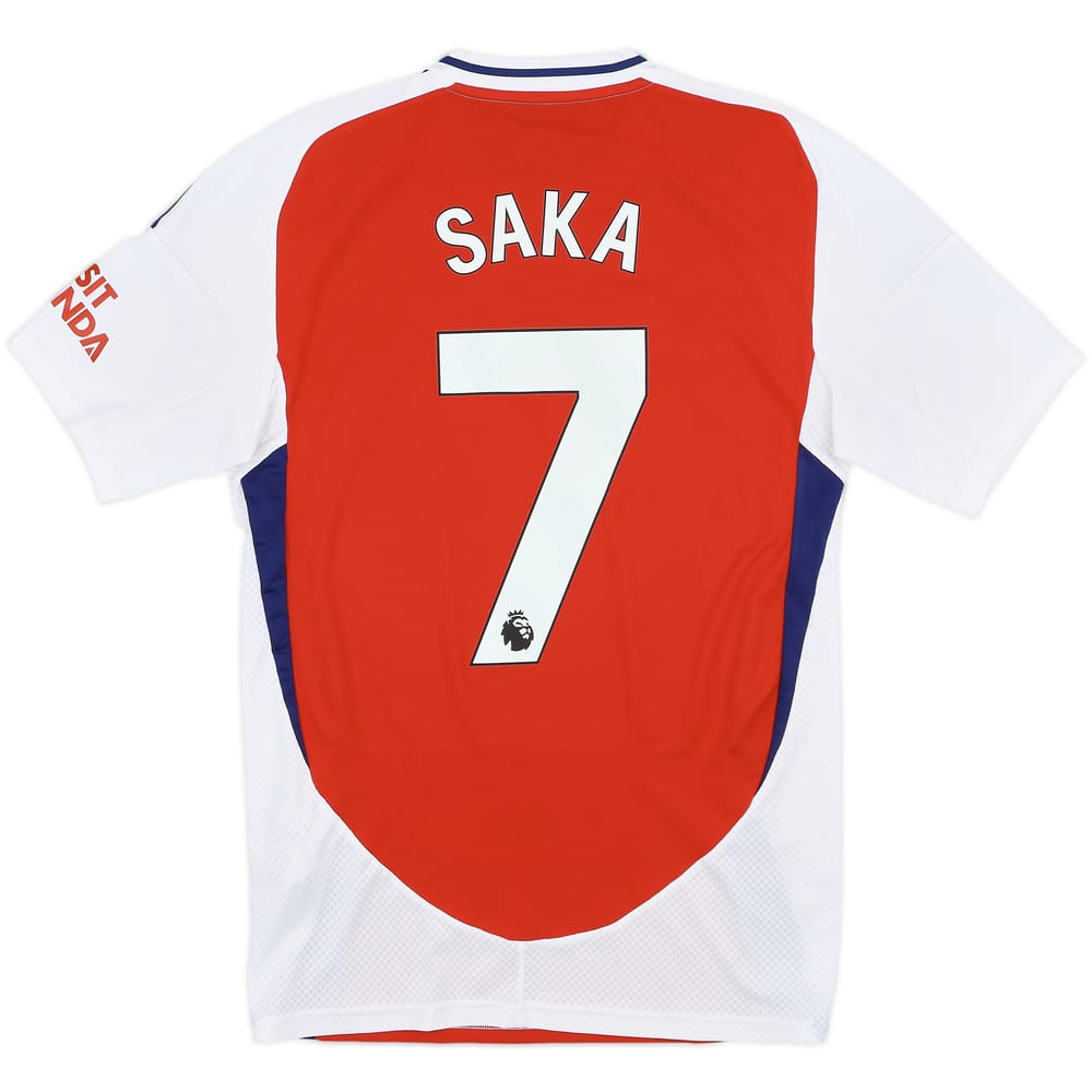 2024-25 Arsenal Home Shirt Saka #7 - 10/10 - (S)