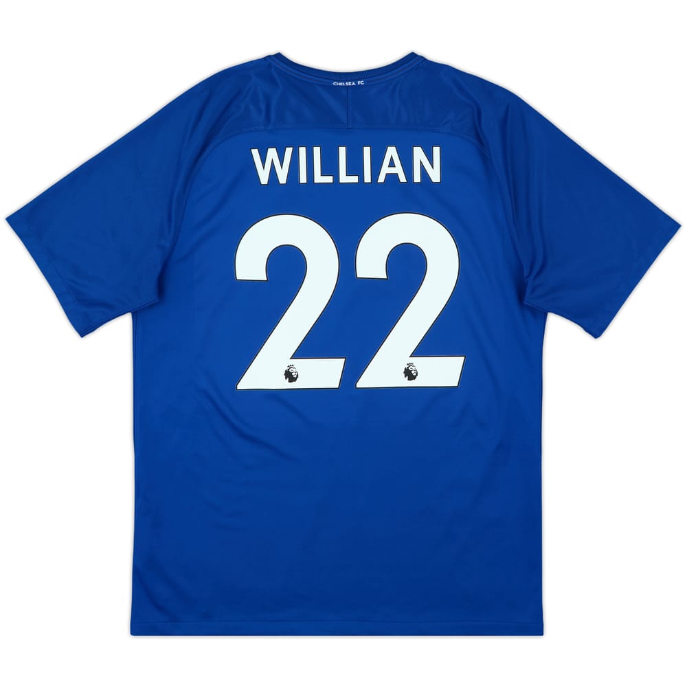 2017-18 Chelsea Home Shirt Willian #22 - 8/10 - (XL)