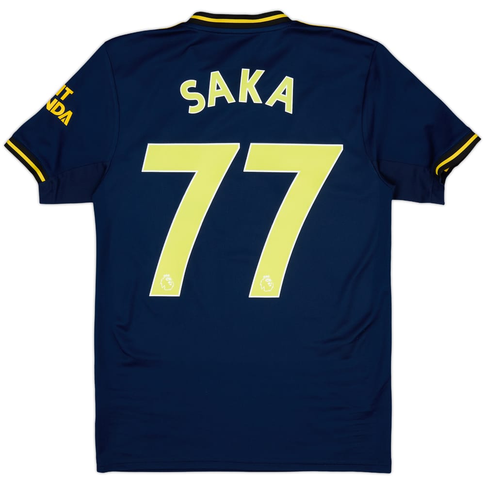 2019-20 Arsenal Third Shirt Saka #77 - 9/10 - (XS)