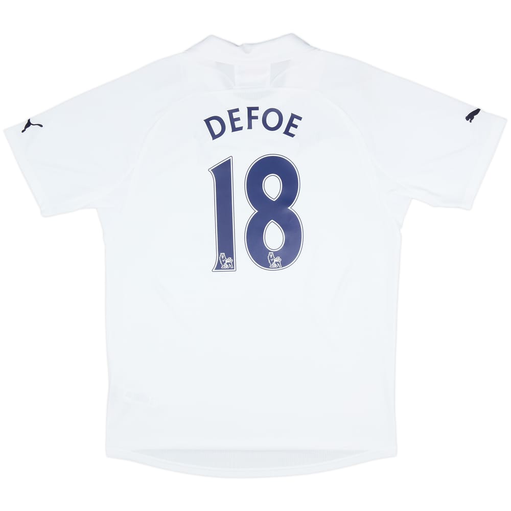 2011-12 Tottenham Home Shirt Defoe #18 - 8/10 - (XL)