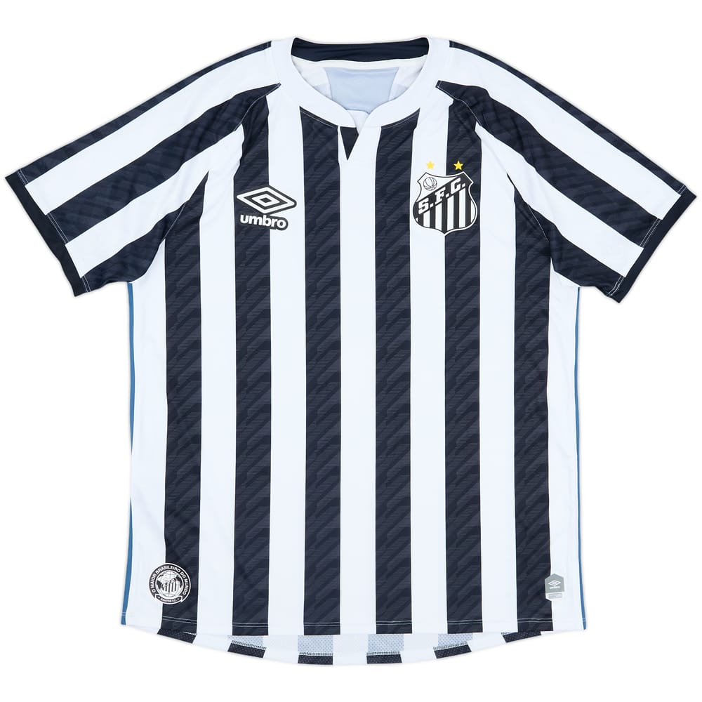 2020-21 Santos Away Shirt - 10/10 - (L)