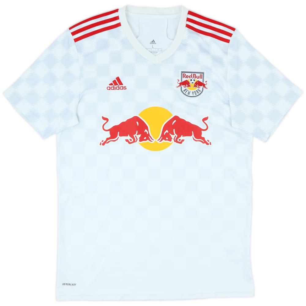 2021-22 New York Red Bulls Home Shirt - 10/10 - (L)