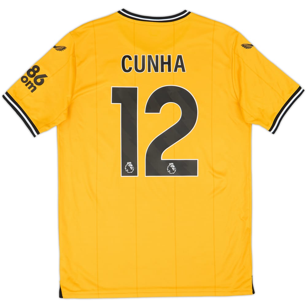 2023-24 Wolves Home Shirt Cunha #12 - 8/10 - (L)