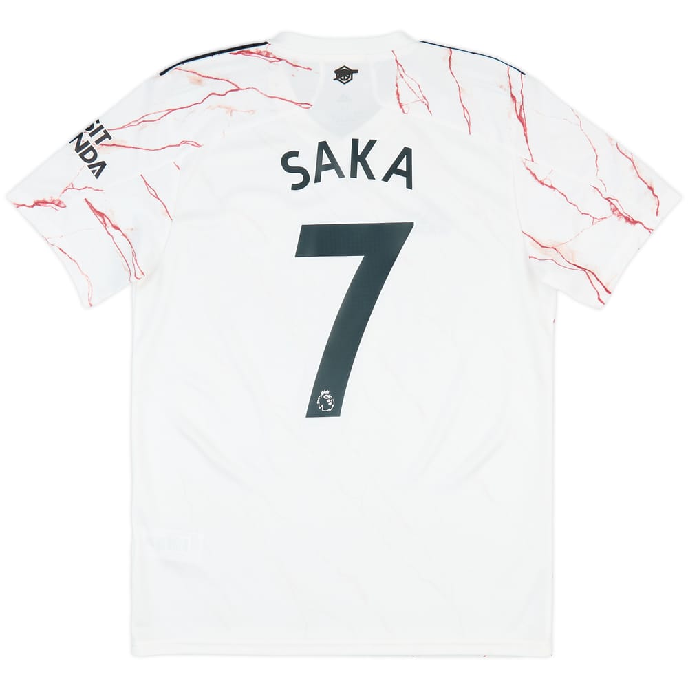 2020-21 Arsenal Away Shirt Saka #7 - 10/10 - (M)