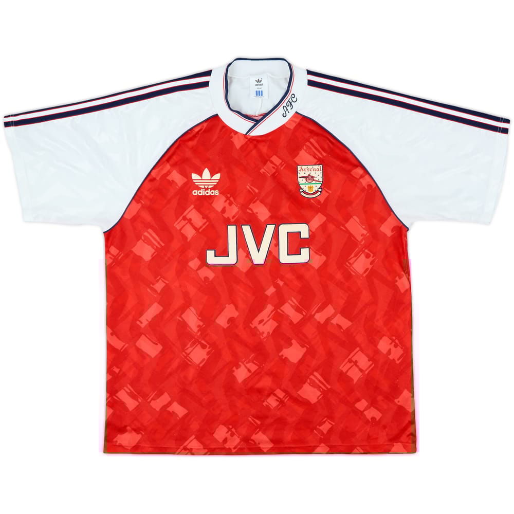 1990-92 Arsenal Home Shirt - 9/10 - (L)