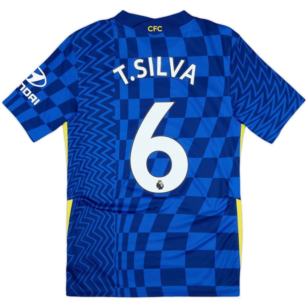 2021-22 Chelsea Home Shirt T.Silva #6 - 10/10 - (S)