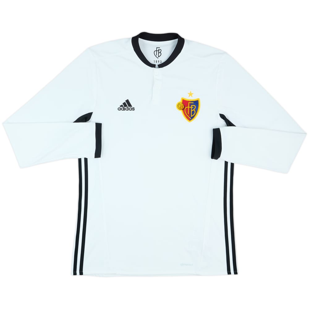 2016-17 Basel Away L/S Shirt - 10/10 - (M)
