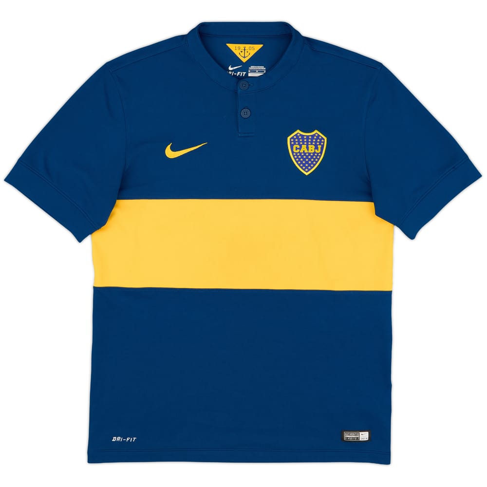 2014-15 Boca Juniors Home Shirt - 9/10 - (M)