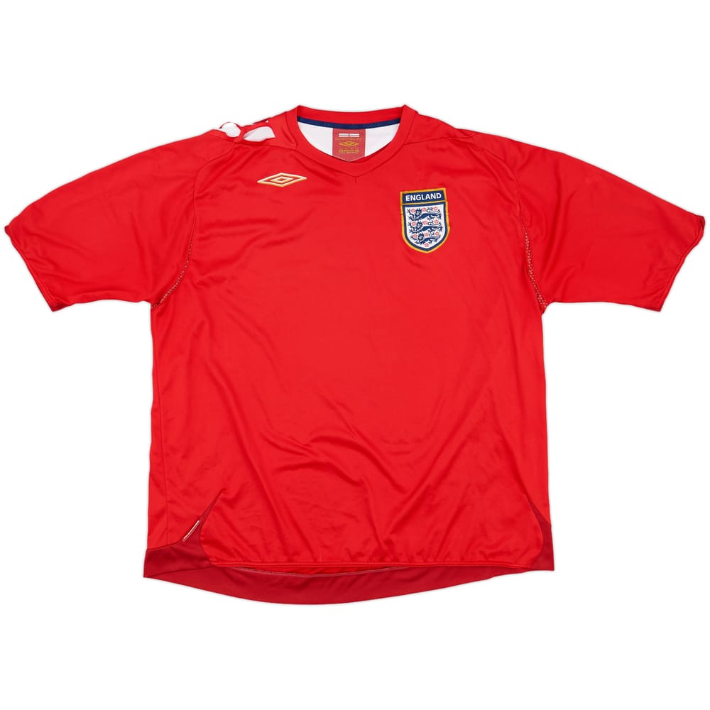 2006-08 England Away Shirt - 4/10 - (3XL)
