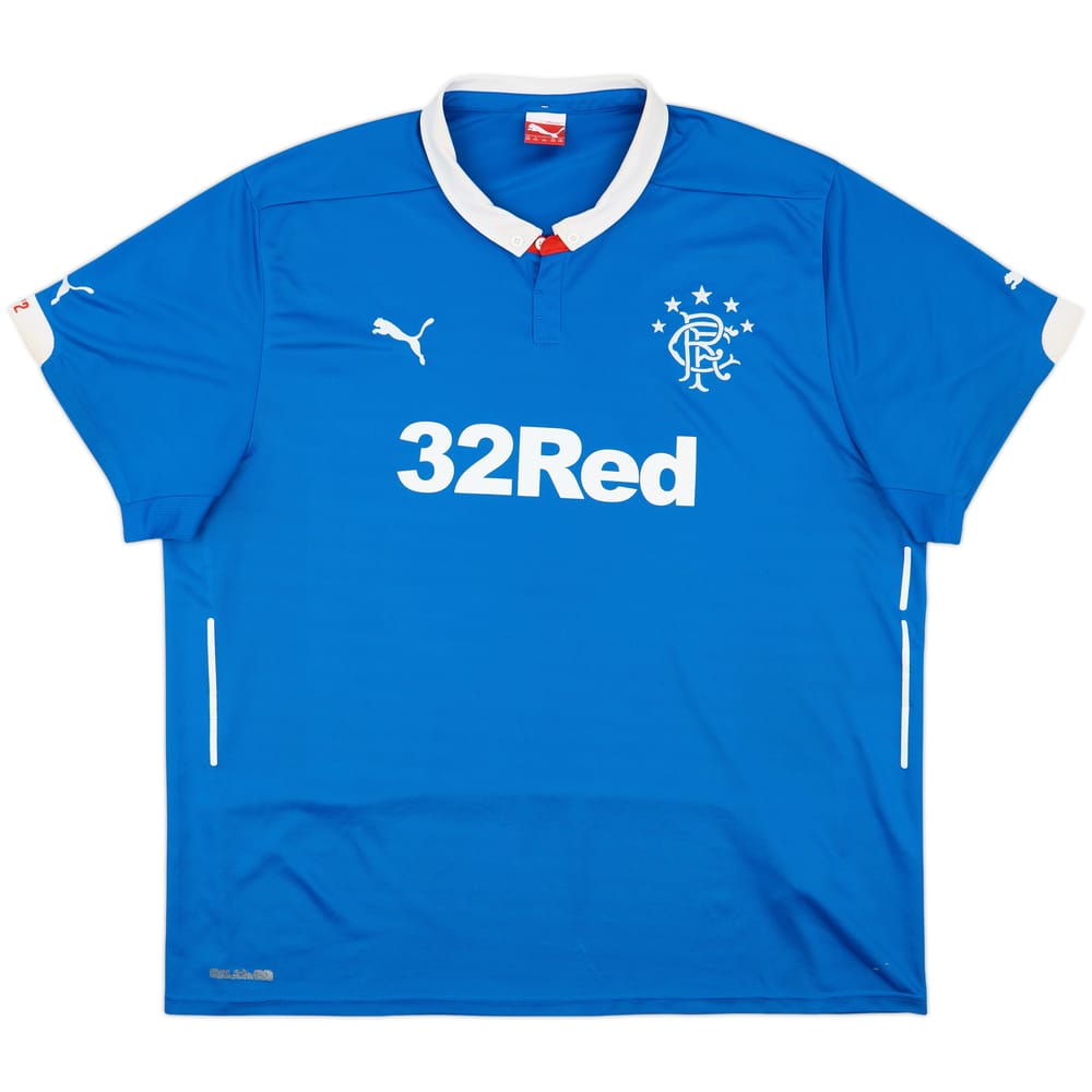 2014-15 Rangers Home Shirt - 8/10 - (4XL)