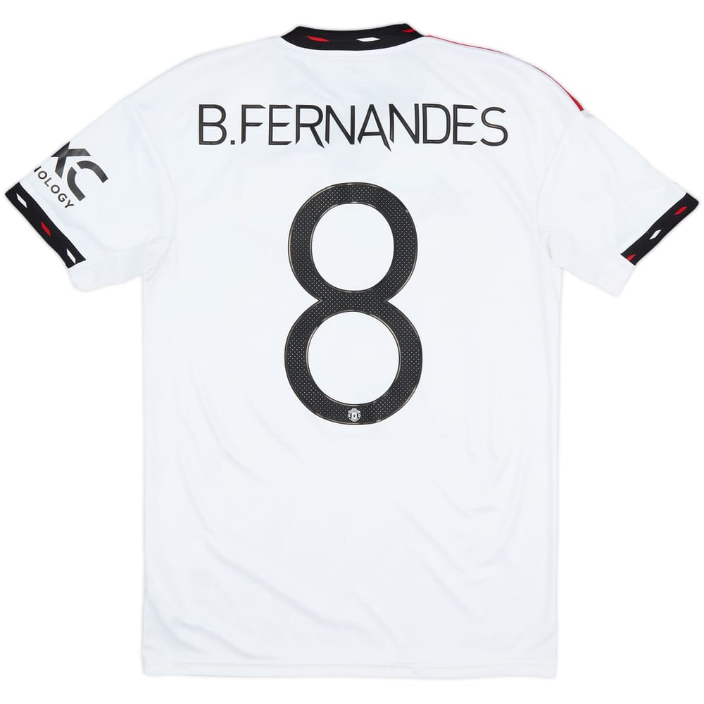 2022-23 Manchester United Away Shirt B.Fernandes #8 - 7/10 - (S)
