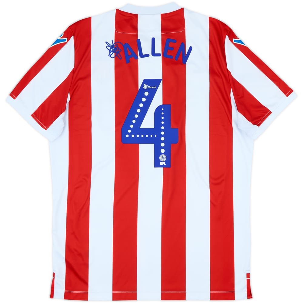 2018-19 Stoke City Home Shirt Allen #4 - 9/10 - (L)