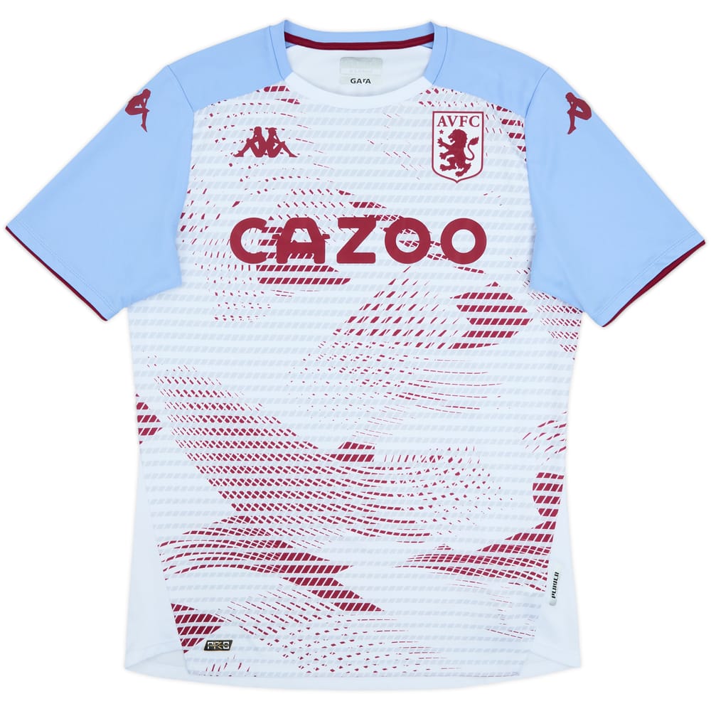 2021-22 Aston Villa Kappa Pre-Match Training Shirt - 10/10 - (XL)