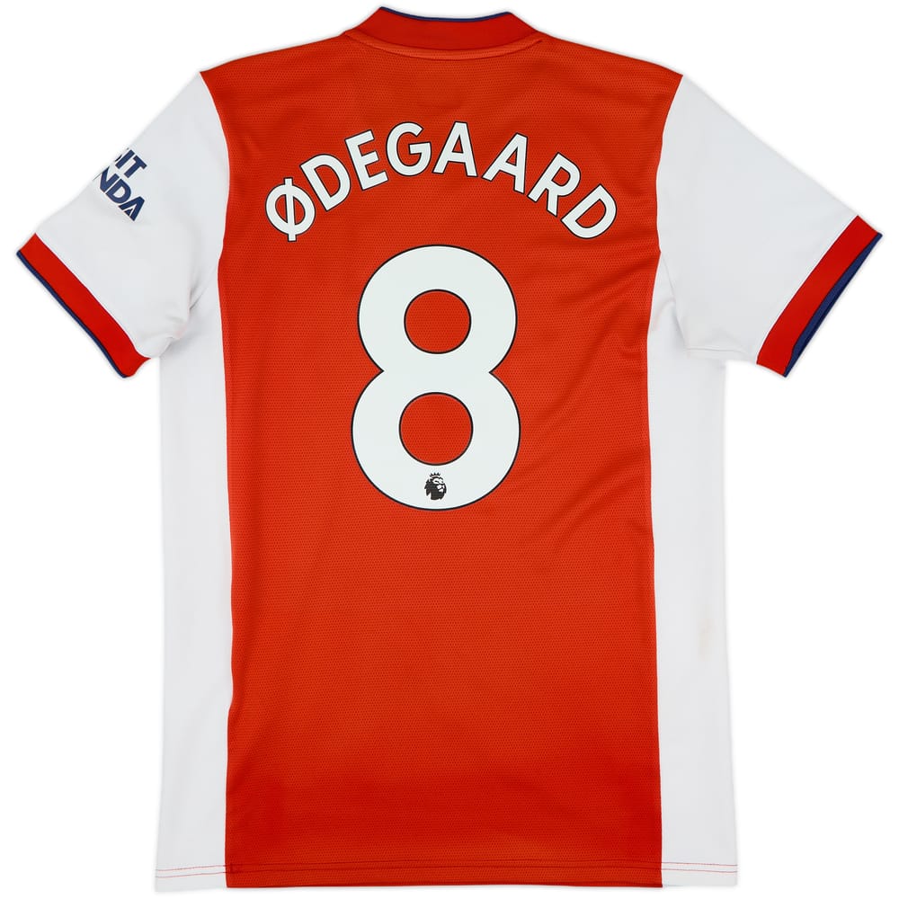 2021-22 Arsenal Home Shirt Odegaard #8 - 7/10 - (M)