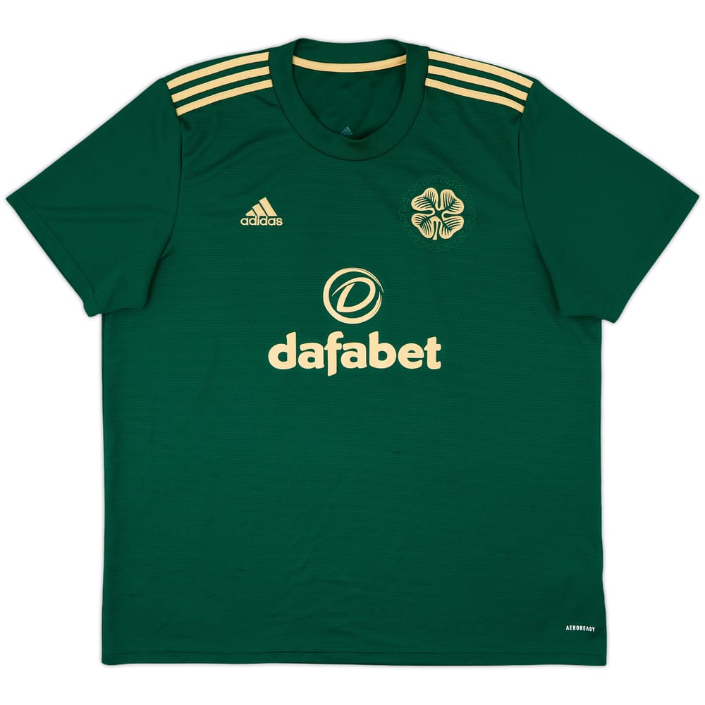 2021-22 Celtic Away Shirt - 8/10 - (XXL)