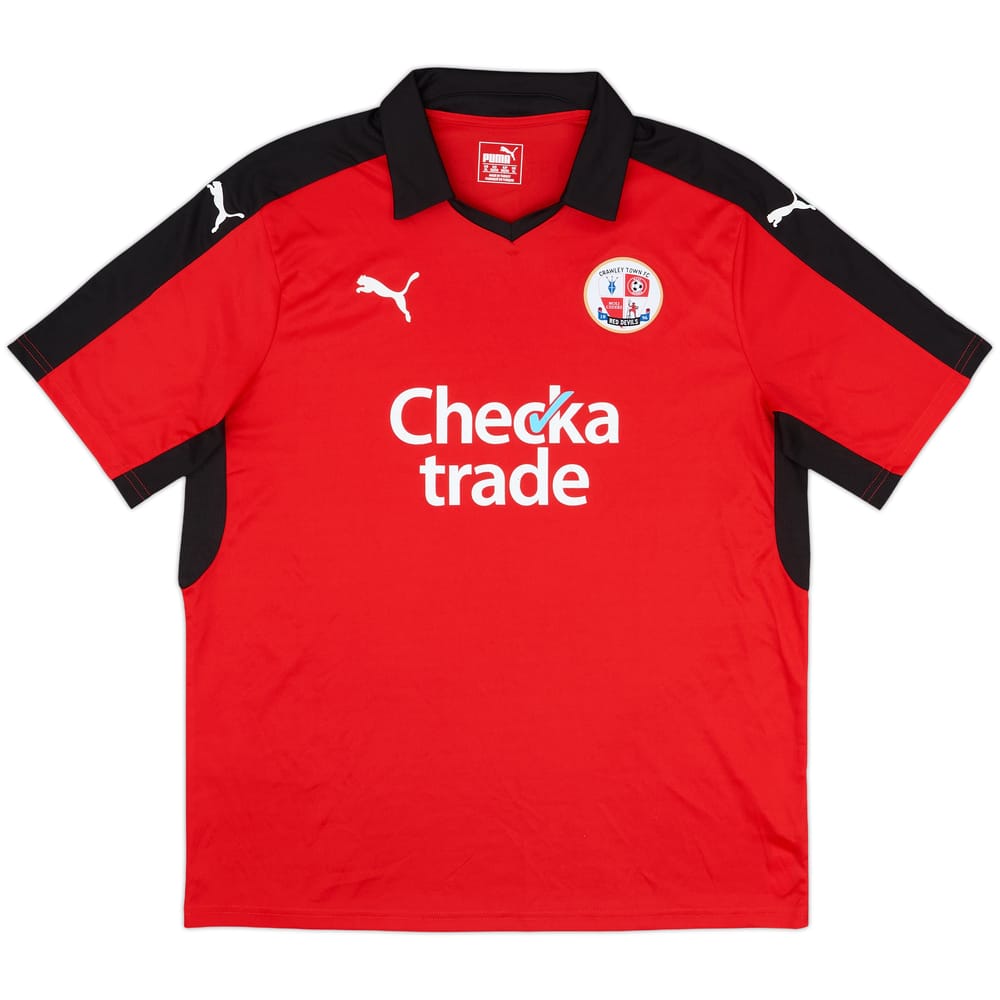 2016-17 Crawley Town Home Shirt - 6/10 - (XL)